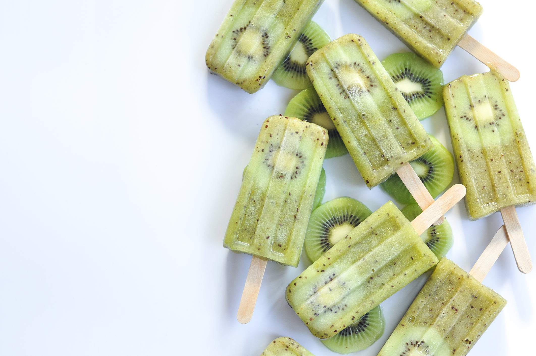 Kiwi popsicles