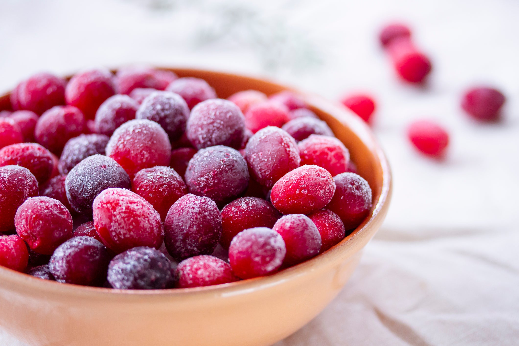 fresh frozen red cranberries