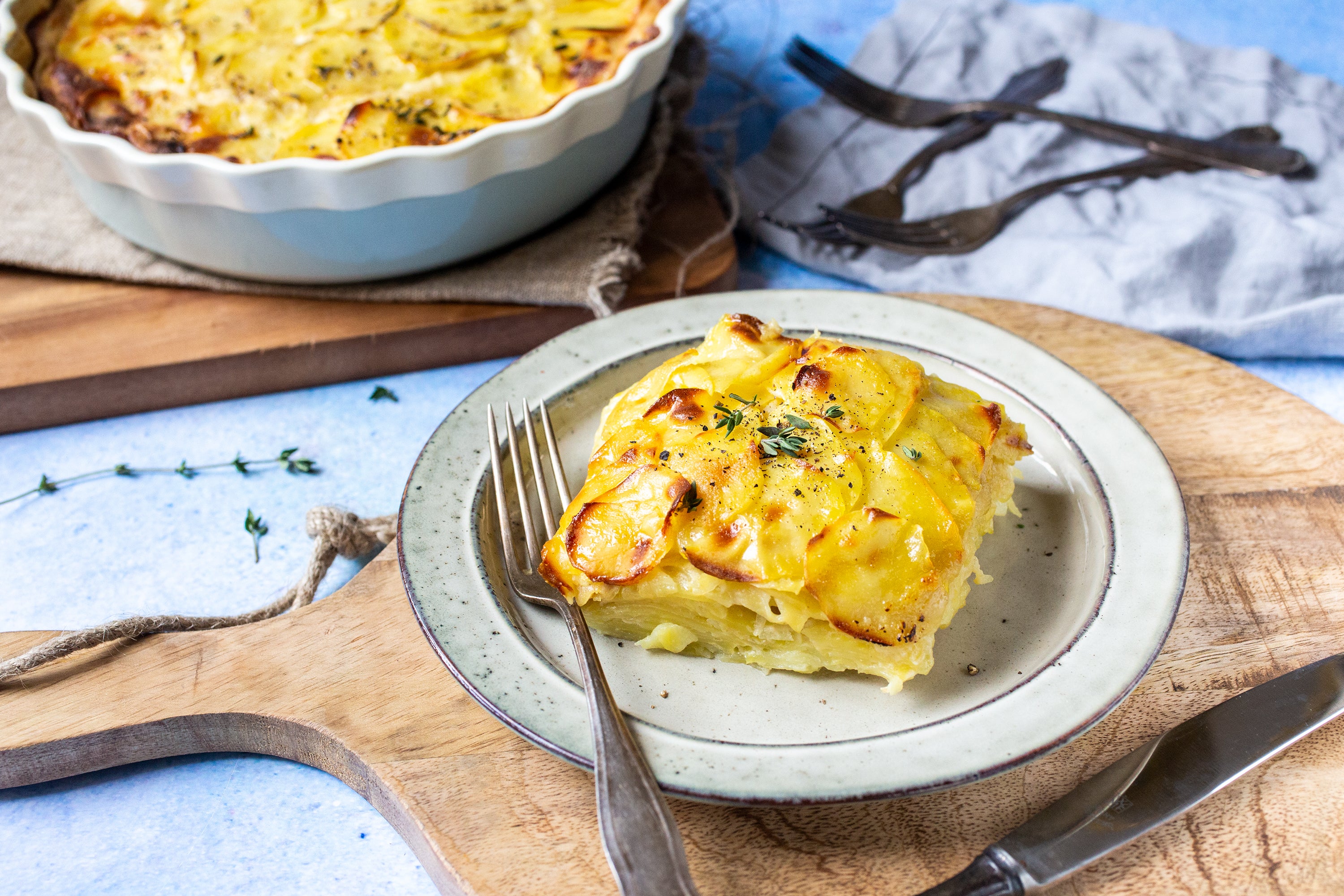 vegan potato gratin