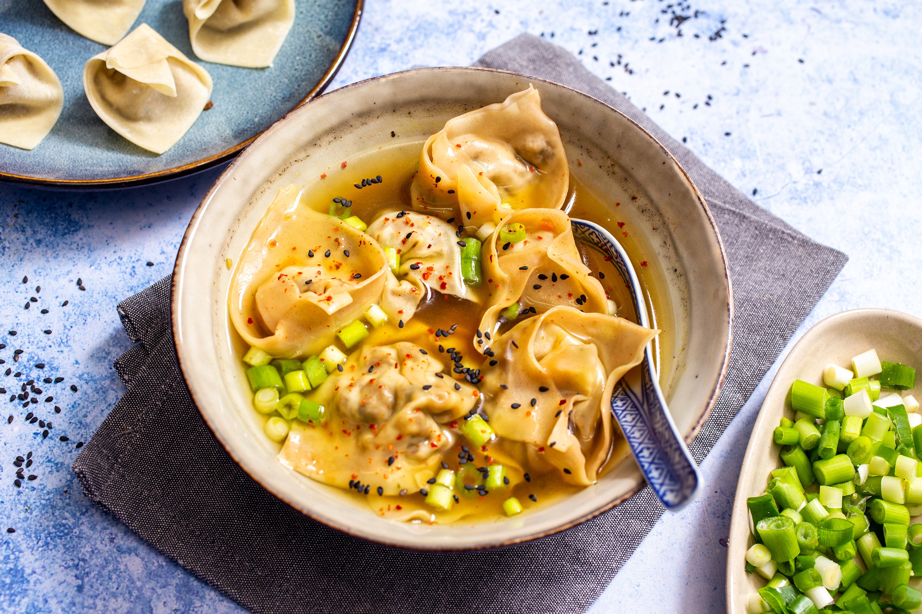 Looking for an easy soup recipe? Make this vegan wonton soup.