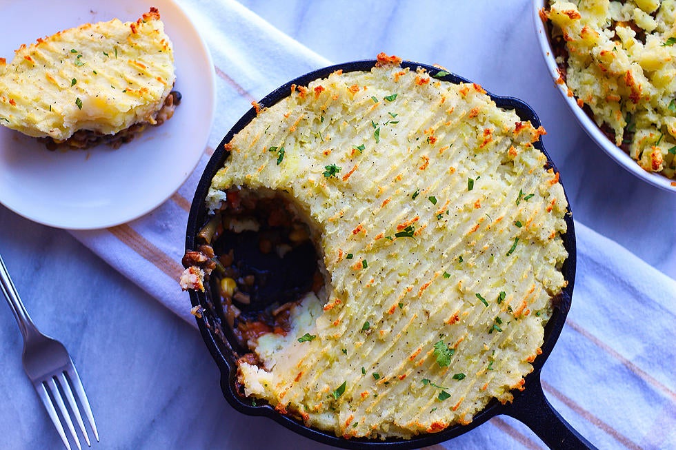 Vegan Lentil Shepherd's Pie