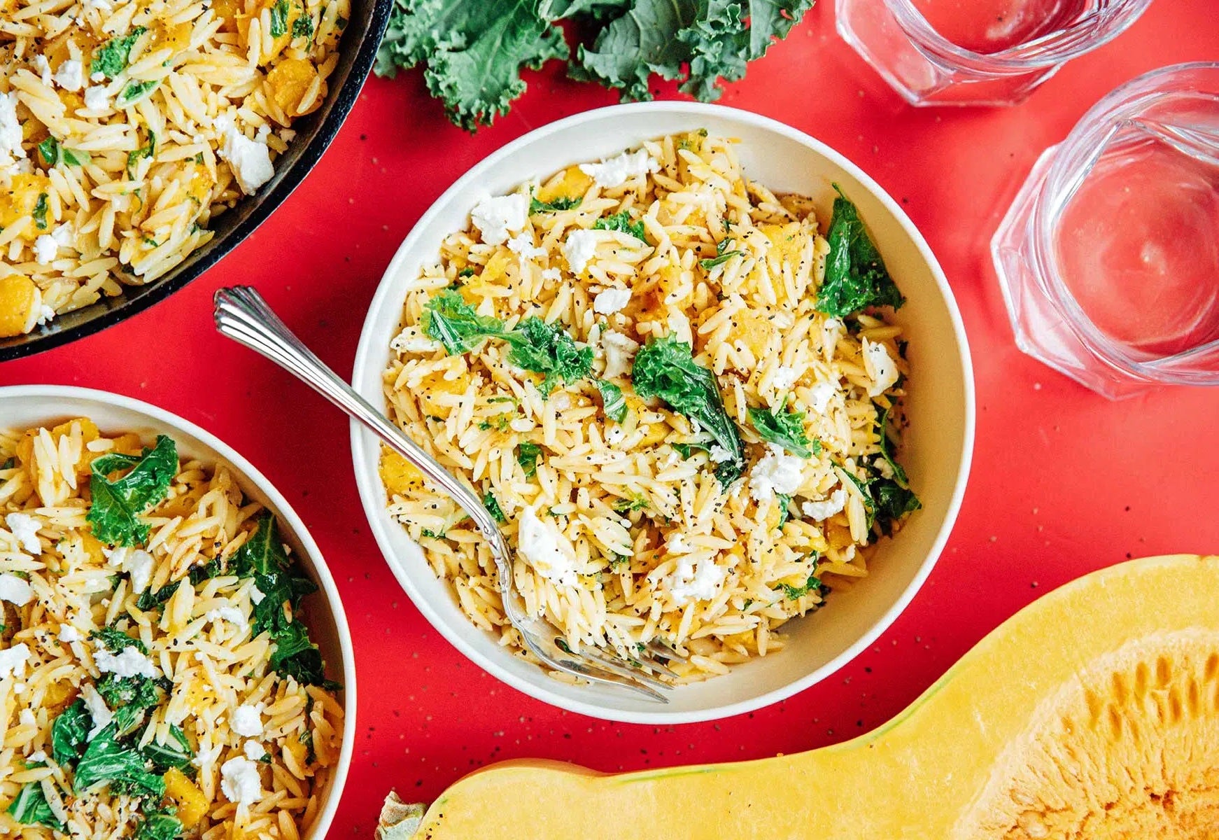 Butternut Squash Orzo Salad